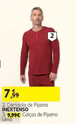 Auchan Camisola de Pijama Inextenso promoção