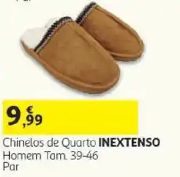 Auchan Chinelos de quarto inextenso promoção