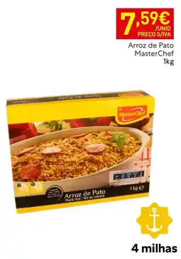 Recheio Arroz de Pato MasterChef promoção