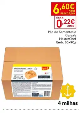 Recheio Pão de Sementes e Cereais MasterChef promoção