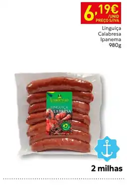 Recheio Linguica calabresa ipanema promoção
