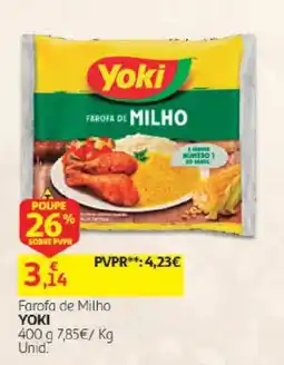 Auchan Farofa de milho yoki promoção