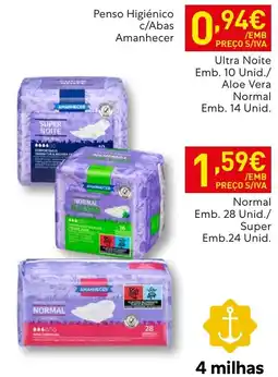 Recheio Penso Higiênico c/Abas Amanhecer promoção
