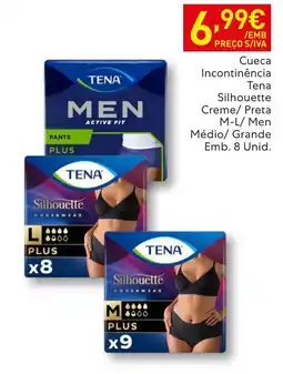 Recheio Cueca Incontinência Tena Silhouette promoção