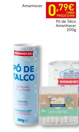 Recheio Pó de talco amanhecer promoção