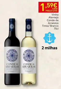 Recheio Vinho Alentejo Conde de Arraiolos promoção