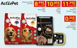 Recheio ActivPet Alimento p/Cão Seco Adulto Mix promoção