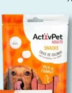 Recheio Snack p/Cão ActivPet multivitaminas promoção