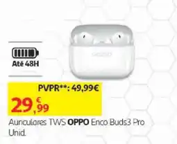 Auchan Auriculares TWS OPPO Enco Buds3 Pro Unid. promoção