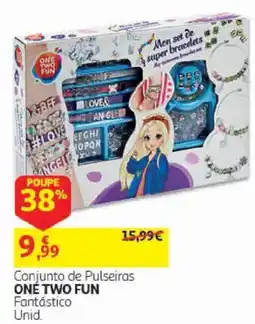Auchan Conjunto de Pulseiras One Two Fun Fantástico promoção