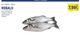 Makro Robalo promoção