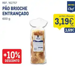 Makro Pão brioche entrançado promoção