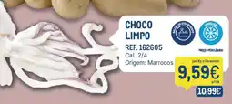 Makro Choco limpo promoção