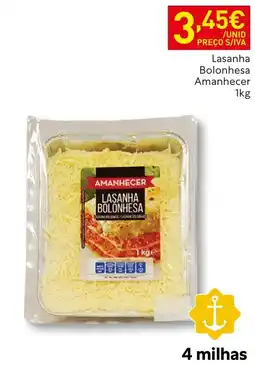 Recheio Lasanha bolonhesa amanhecer promoção