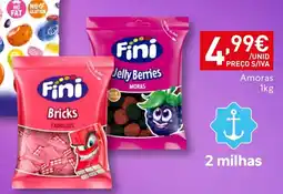 Recheio Fini Amoras/bananas/tijolos de morango alubias promoção