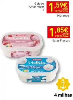 Recheio Gelato Amanhecer Morango promoção