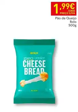 Recheio Pão de Queijo Rolo promoção