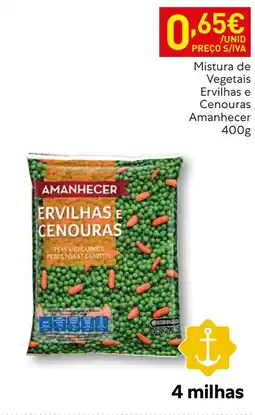 Recheio Amanhecer ervilhas e cenouras promoção