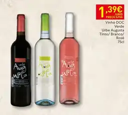 Recheio Vinho DOC Verde Urbe Augusta Tinto/ Branco/ Rosé promoção