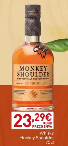 Recheio Whisky Monkey Shoulder promoção