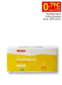 Recheio Amanhecer guardanapos folha simples promoção