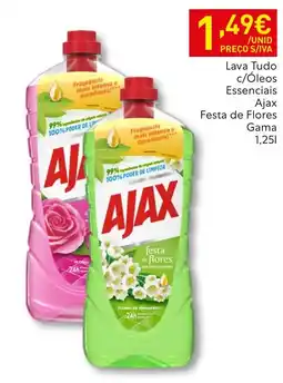 Recheio Ajax festa de flores promoção