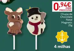 Recheio Chupa de Chocolate Natal Magnetic promoção