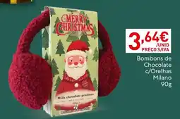 Recheio Bombons de Chocolate c/Orelhas Milano promoção