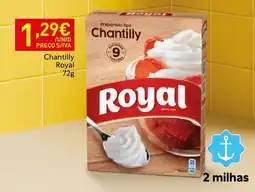 Recheio Chantilly royal promoção