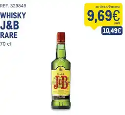 Makro Whisky J&B Rare promoção