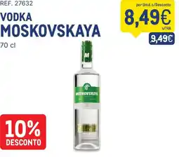 Makro vodka moskovskaya promoção