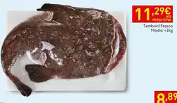 Recheio Tamboril fresco promoção