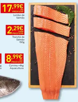 Recheio Lombo de Salmão promoção