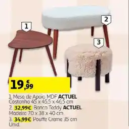 Auchan Mesa de Apoio MDF Actuel promoção