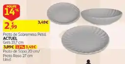 Auchan Prato de Sobremesa Petal ACTUEL promoção