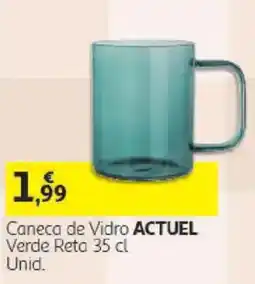 Auchan Caneca de Vidro Actual promoção