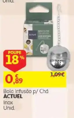 Auchan Bola Infusão p/ Chá Actuel promoção