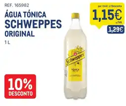 Makro Água tônica schweppes original promoção