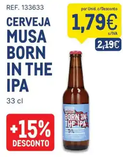 Makro Cerveja musa born in the ipa promoção