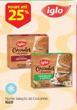 Auchan Crocantes de frango iglo promoção