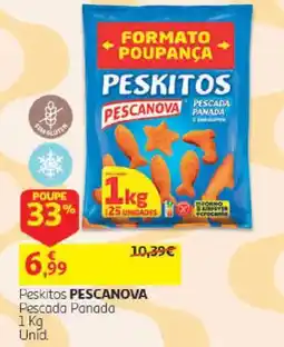 Auchan peskitos pescanova pescada panada promoção