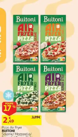 Auchan Pizza Air Fryer Buitoni promoção