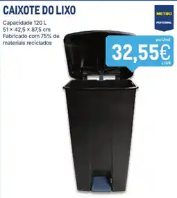 Makro Caixote do lixo metro professional promoção