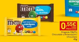 Recheio Drageias M&M's Chocolate c/Amendoim/Chocolate promoção