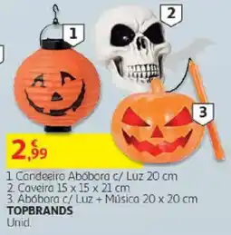 Auchan Candeeiro Abóbora c/ Luz promoção