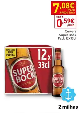Recheio Cerveja Super Bock promoção