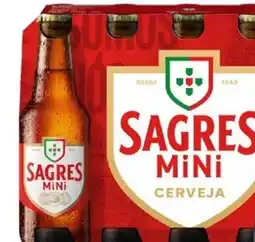 Recheio Cerveja Sagres lata promoção