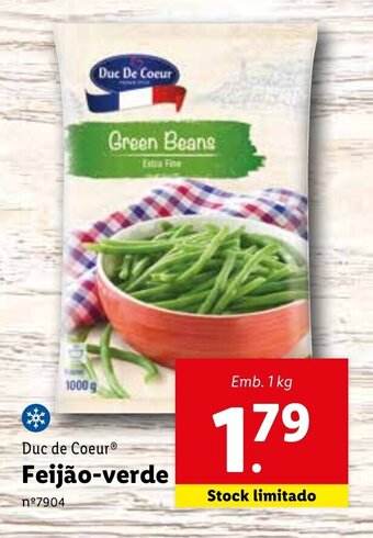 Duc de Coeur Feijão-verde 1kg