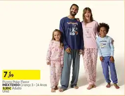 Auchan Pijama Polar Fleece Inextenso promoção