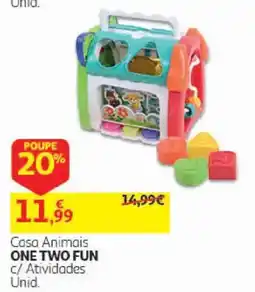 Auchan Casa Animais One Two Fun promoção